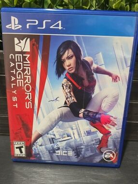 Mirror's Edge Catalyst (PS4) - Electronic Arts - Blue/Red Cover